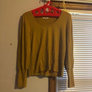 Yellow madewell sweater